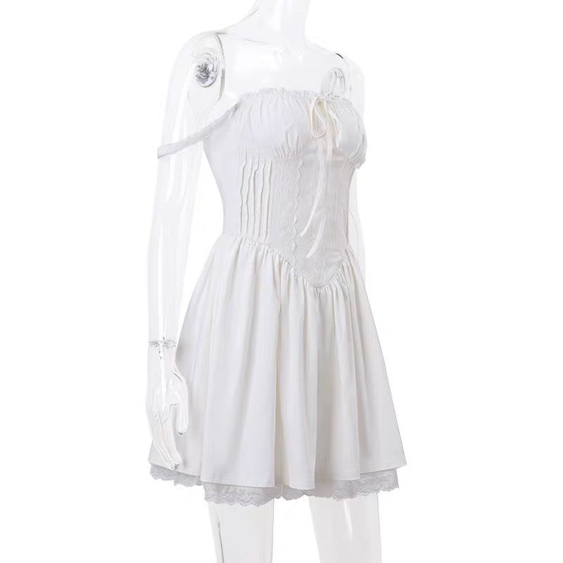 Ivory Lace Corset Dress