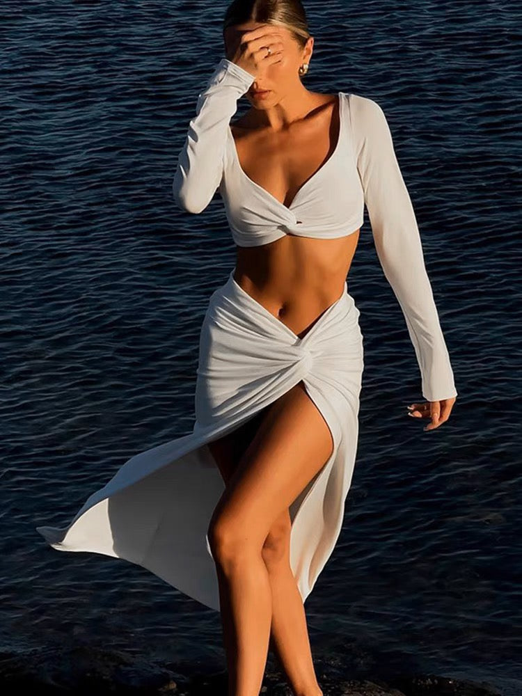 Ethereal Twist Two-Piece Set