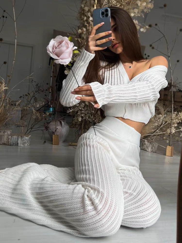 Ethereal Knit Lounge Set